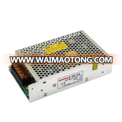 Hot sale 50W 220v 24V 2.1A led ac dc switching power supply